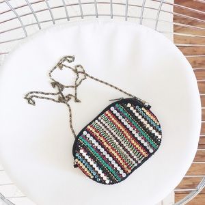 Vintage Beaded Gem Jeweled Purse Clutch